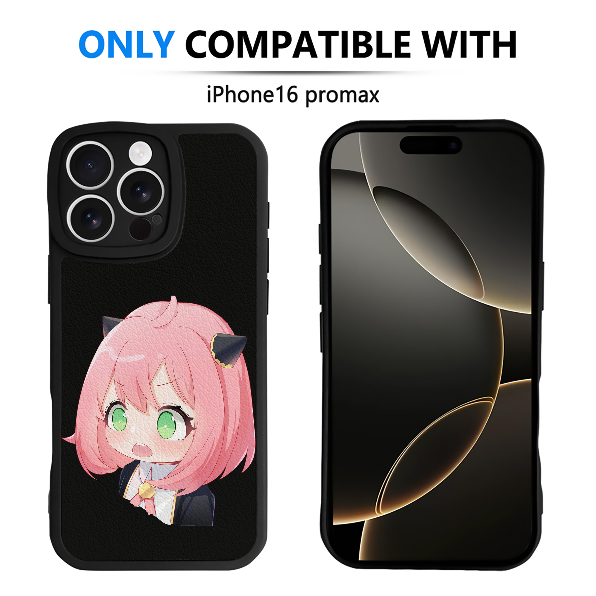 （画像用） SPY×FAMILY间谍家家酒 【iPhone 16シリーズ対応】シリコンスマホケース（レザー調） 材質：シリコン